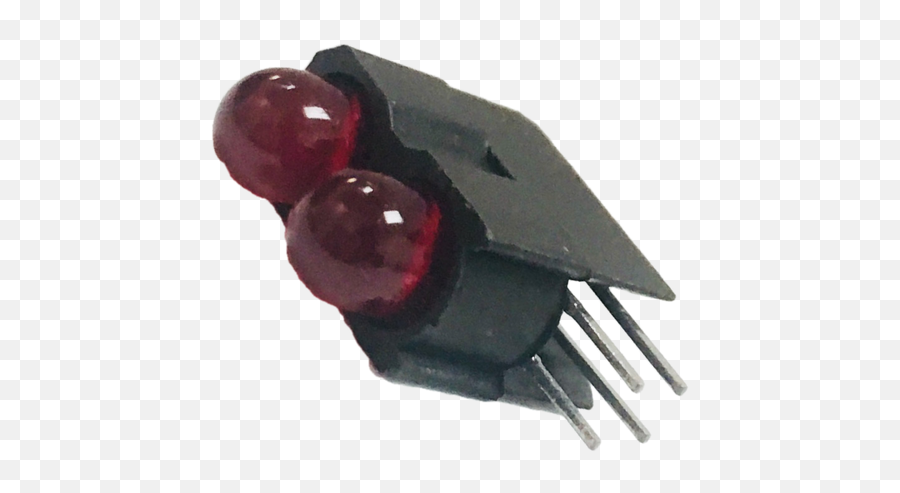 5670h1lc1lc Led Circuit Board Indicator 2 High Red X Diffused Tinted 18v 7ma Round With Domed Top 5mm T - 1 34 Through Hole Right Angle Berry Png,How To Remove Red Cross On Battery Icon