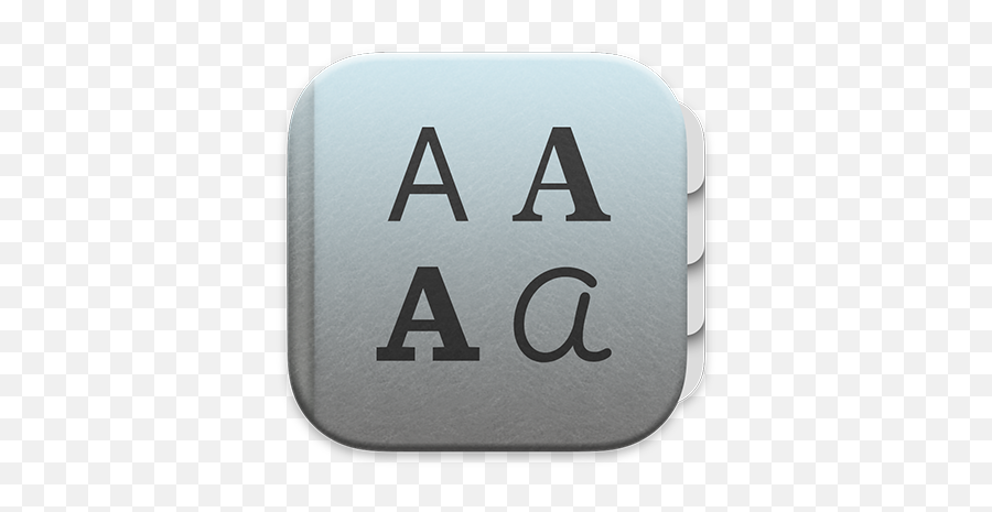 Font Book User Guide For Mac - Apple Font Book Icon Png,Clear Blue Book Icon