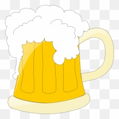 Svg Transparent Beer Mugs Clipart - Cartoon Glass Black Background png