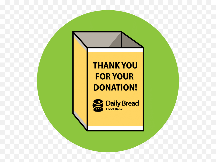 Download Daiily Breadu0027s Donation Bin Icon - Daily Bread Food Donation Bin Transparent Background Png,Donation Icon Transparent