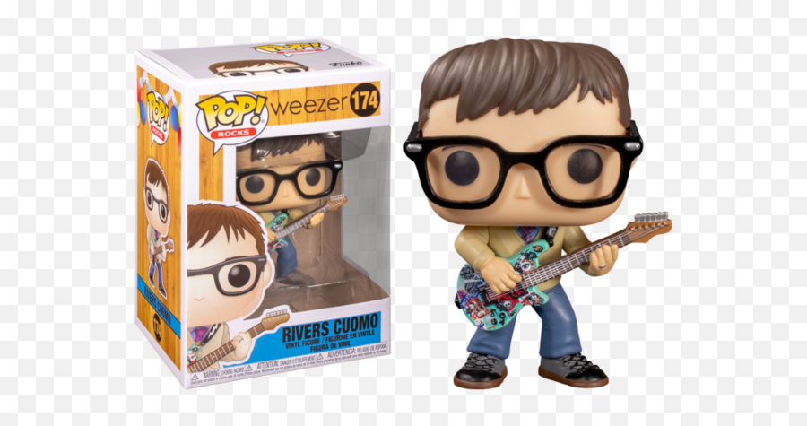 Funko Weezer - River Cuomo Funko Pop Png,Weezer Buddy Icon