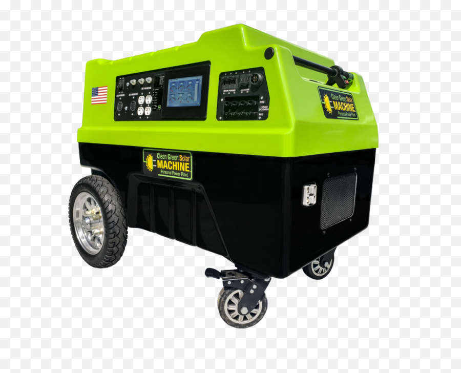 7500 Watt Solar Generator 12kwh Storage - Clean Green Solar Machine Png,Solar Power Generator Icon