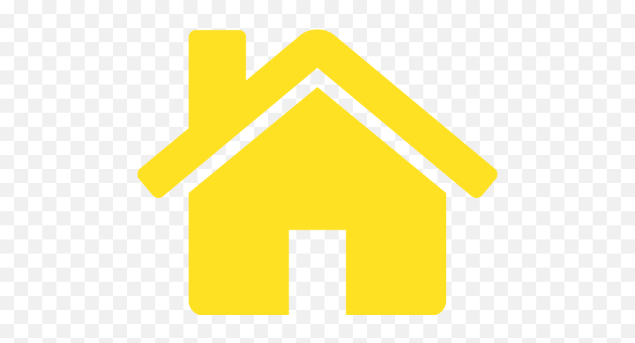 House Icons Images Png Transparent - Yellow Colour Home Icon Png,House Icon Transparent Background