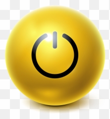 Turn Off Power Shut Down Bright Ball Shutdown Icon - Standby Png