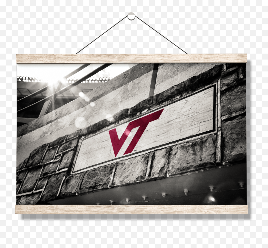 Virginia Tech Hokies - Worsham Field Entrance Horizontal Png,Hanging Icon
