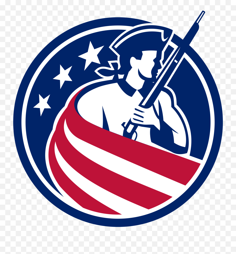American Patriot Usa Flag Icon By Aloysius Patrimonio - Minuteman ...
