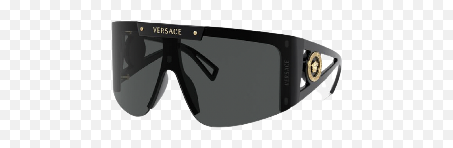 The Ss21 Trend You Need To Know About - Styling Swimwear Versace Medusa Icon Shield Sunglasses Png,Fashion Icon With Big Glasses