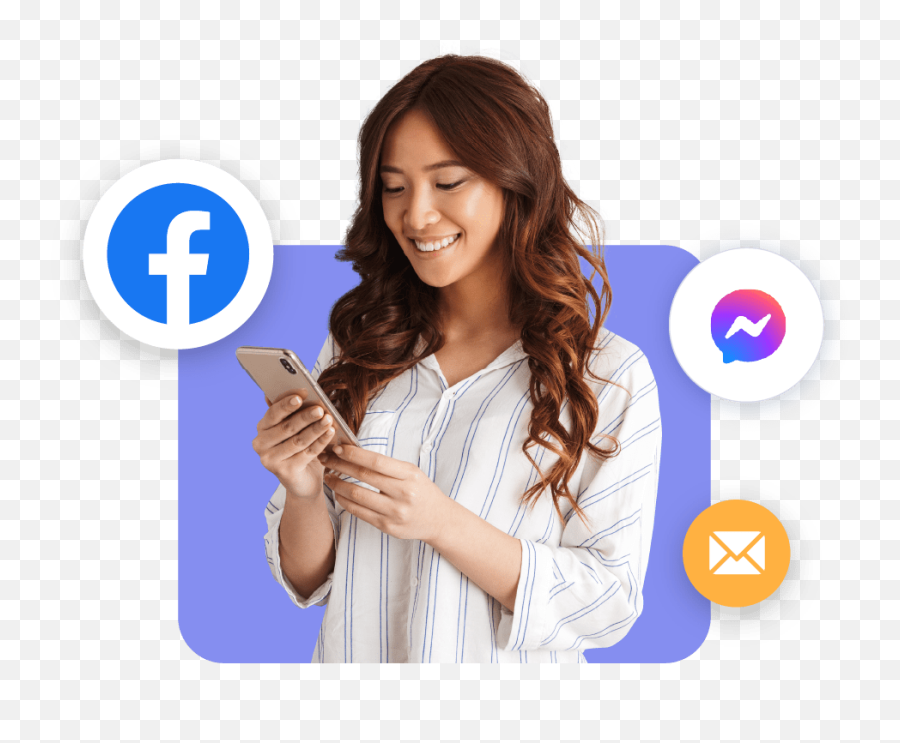 Best Fb Chatbots Get Ai Chatbot For Facebook Messenger - Happy Png,Facebook Messenger Read Icon