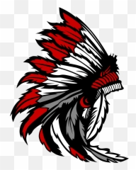 Chiefs Cornhole Decal Sticker - Logo Wetumpka High School png