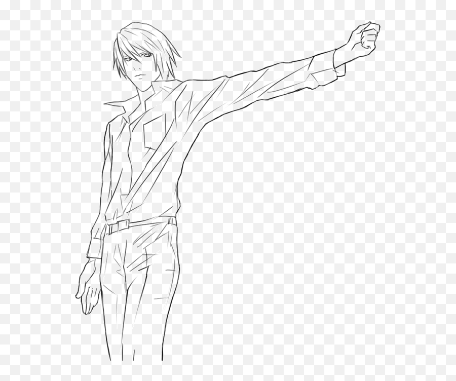 Learn How To Draw Yagami Kira - Death Note Characters Light Death Note Draw Png,Death Note Icon