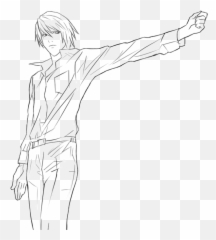 Learn How To Draw Yagami Kira - Death Note characters Light Draw png