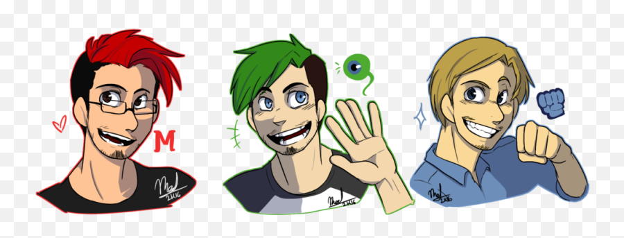 Gamer Girl Reader X Jacksepticeye - Chapter 2 Markiplier Jacksepticeye Fan Art Png,Jacksepticeye Png