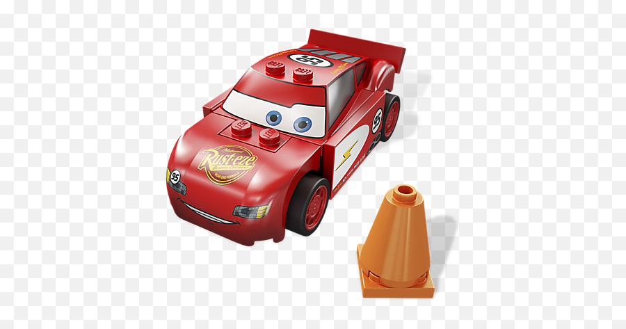 Lego Radiator Springs Lightning Mcqueen - Disney Pixar Cars 1 Radiator Springs Lightning Mcqueen Png,Lighting Mcqueen Png