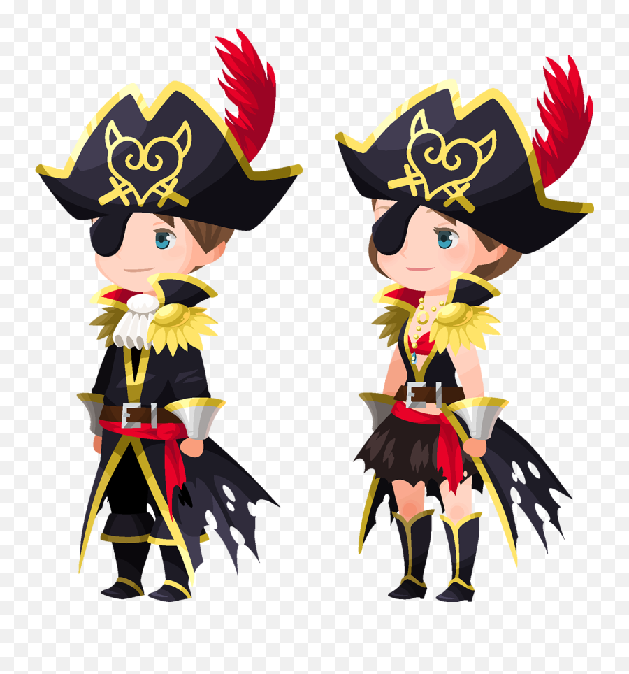 Avatars Clipart Pirate - Kingdom Hearts Union X Pirate Png,Pirate Hat Transparent