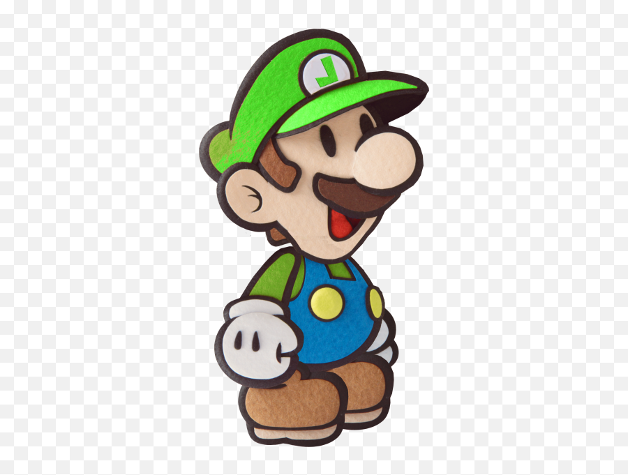 Most Viewed Paper Luigi Wallpapers - Paper Mario Sticker Star Mario Png,Luigi Head Png