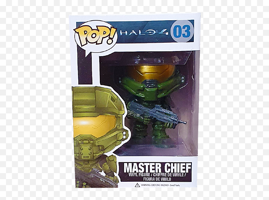 Halo 4 - Master Chief Pop Vinyl Figure Blockbuster Exclusive Funko Pop Png,Halo Master Chief Png