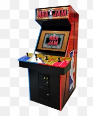 Arcade Machine Png Images - Nba Jam Arcade,Arcade Cabinet Png