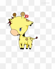 Cute Giraffe Drawing Tumblr - Anime png