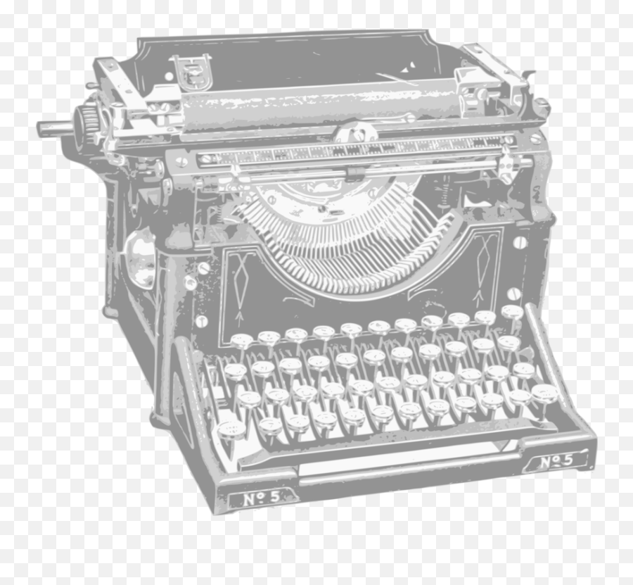 Office Supplies Typewriter Png Clipart