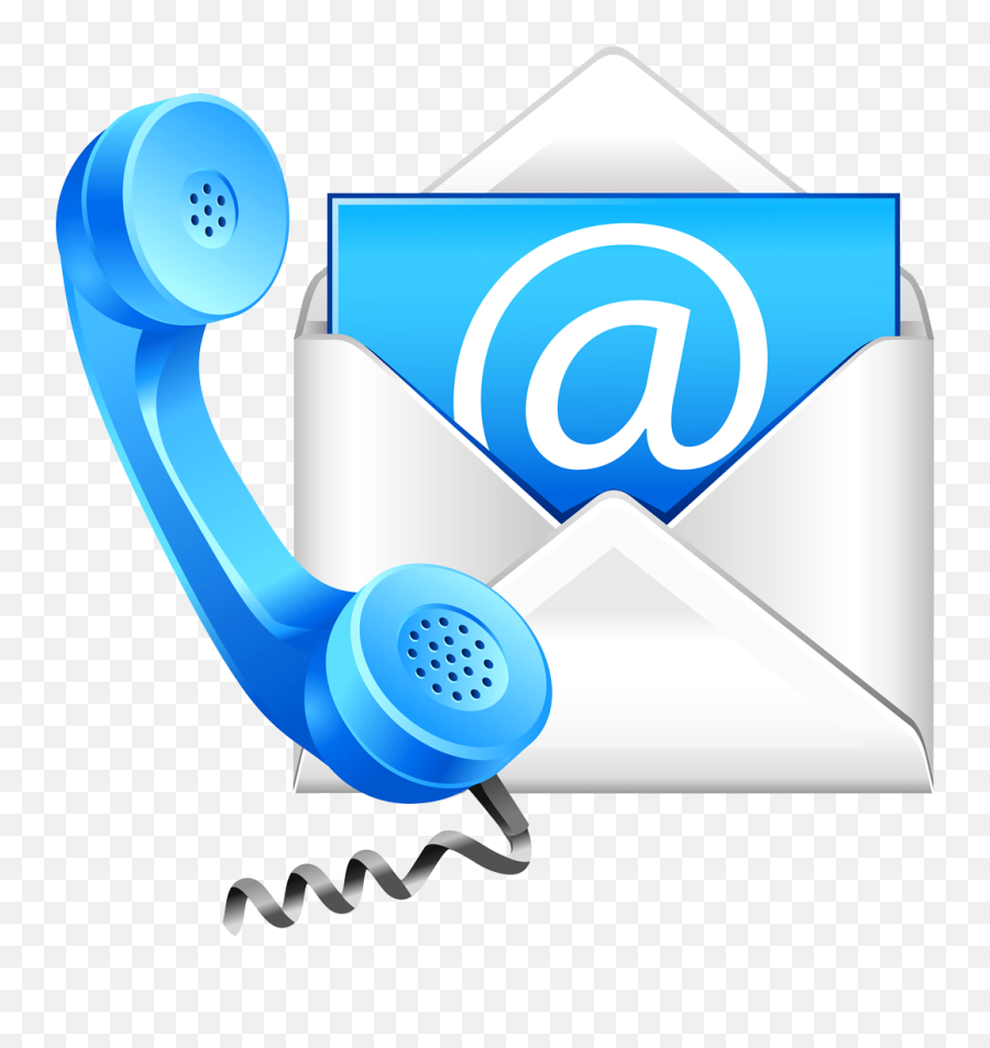 Phone Png With Email Icon - Contact Us Icon,Transparent Email Icon