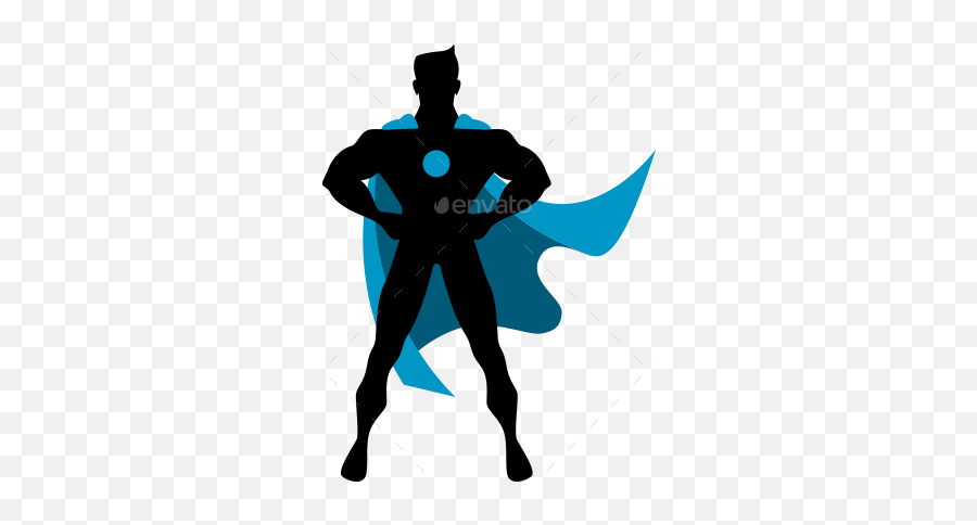 Hero Super Logo - Illustration Png,Superman Cape Logo
