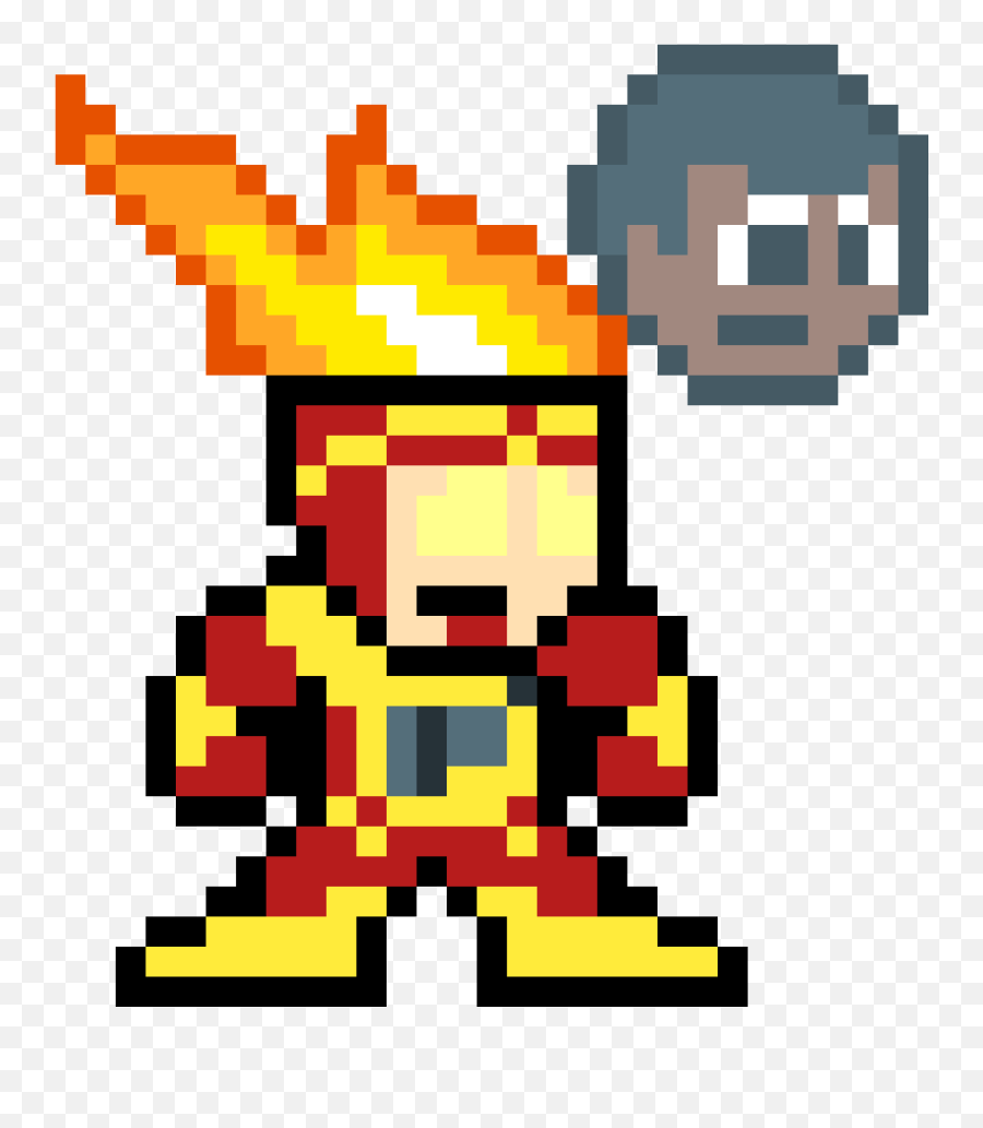 Firestorm Jax - 8 Bit Character Png,Firestorm Png