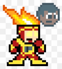 Firestorm Jax - 8 Bit Character Png,Firestorm Png