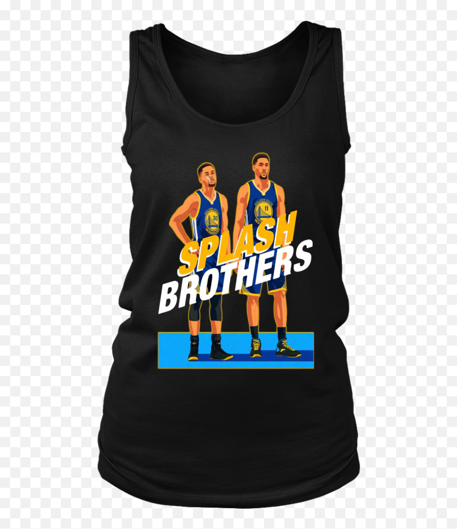 Splash Brothers Shirt Stephen Curry And Klay Thompson - Active Tank Png,Klay Thompson Png