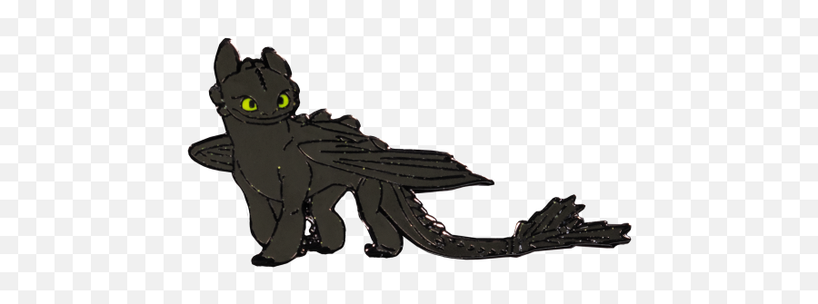 How To Train Your Dragon - Toothless Enamel Pin Train Your Dragon Toothless Png,Toothless Png