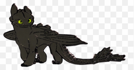 How To Train Your Dragon - Toothless Enamel Pin Train Your Dragon Toothless Png,Toothless Png