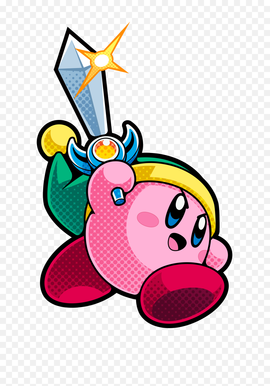 Kirby Battle Royale Transparent Png - Kirby Battle Royale Sword,Kirby Transparent Background