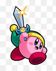 Kirby Battle Royale Transparent Png - Kirby Battle Royale Sword,Kirby Transparent Background