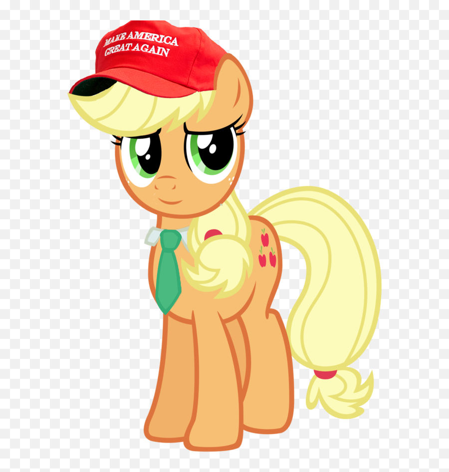 Download Applejack Cap Donald Trump Edit Hat Make - Applejack Make Equestria Great Again Png,Make America Great Again Hat Png