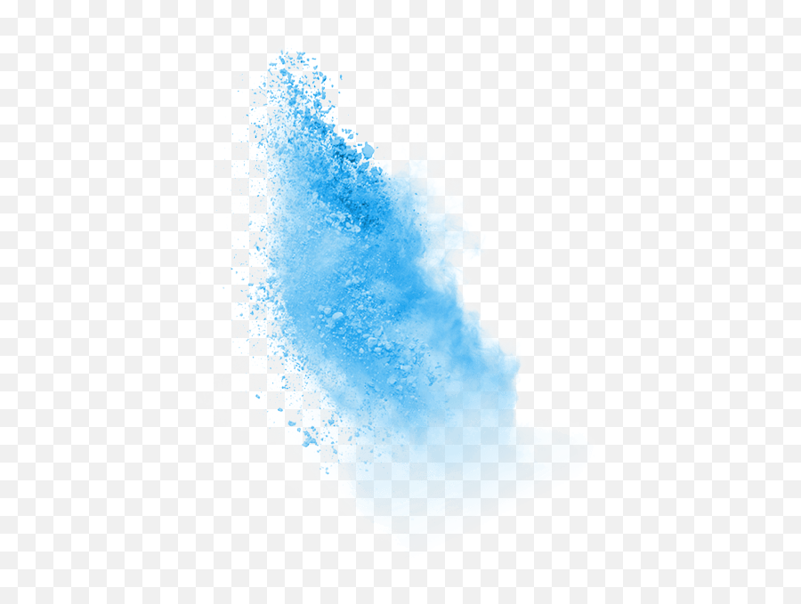 Smoke Powder Color Smokecolor Powdercolor Bluesmoke Eff - Blue Holi Color Splash Png,Blue Smoke Transparent