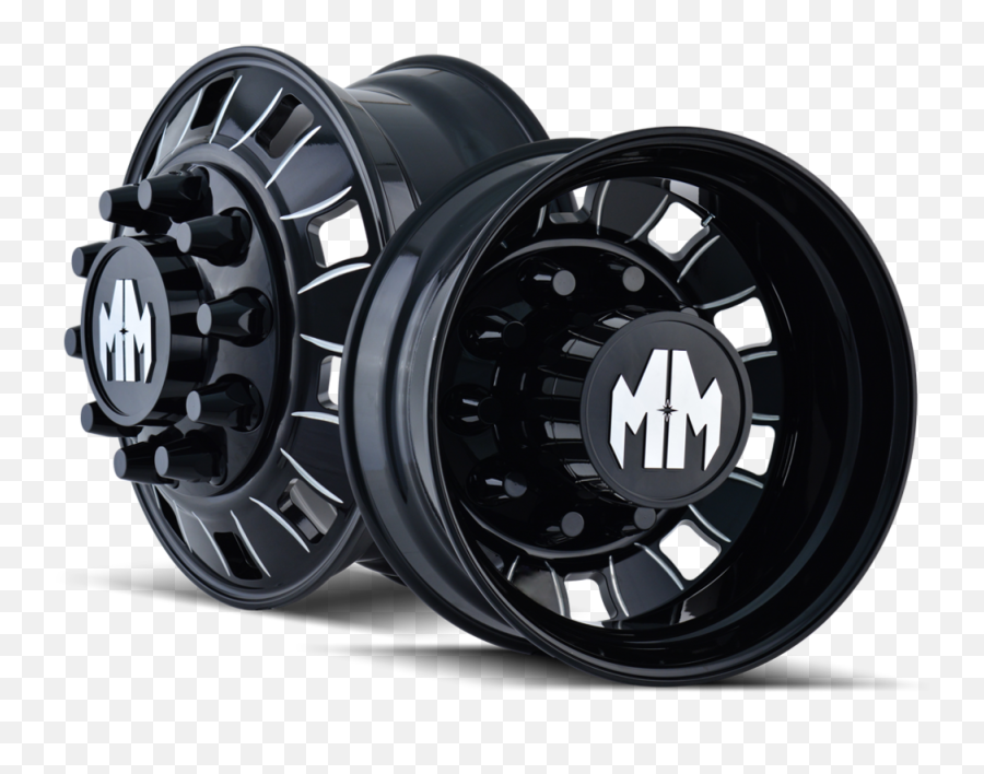 8180 Blackmilledspokes Main - Mayhem Big Rig Rimu0027s Ats Mod Mayhem Monstir Wheels Png,Rims Png