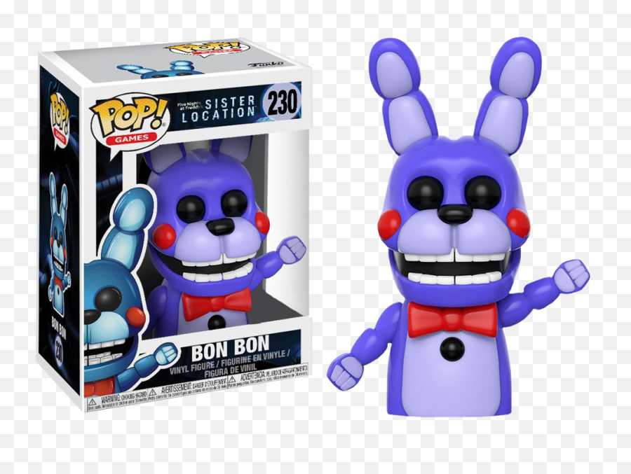 Pre - Order Five Nights At Freddyu2019s Sister Location Bon Bon Exclusive Pop Vinyl Figure Fnaf Funko Pops Png,Five Nights At Freddy's Png