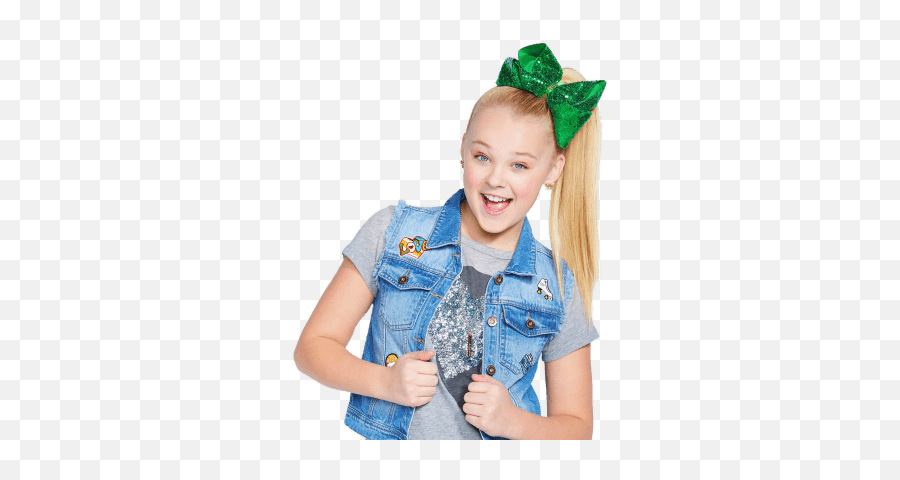 Jojo Siwa Clipart Posted By Ethan Sellers - Jojo Siwa Green Bow Png,Jojo Png