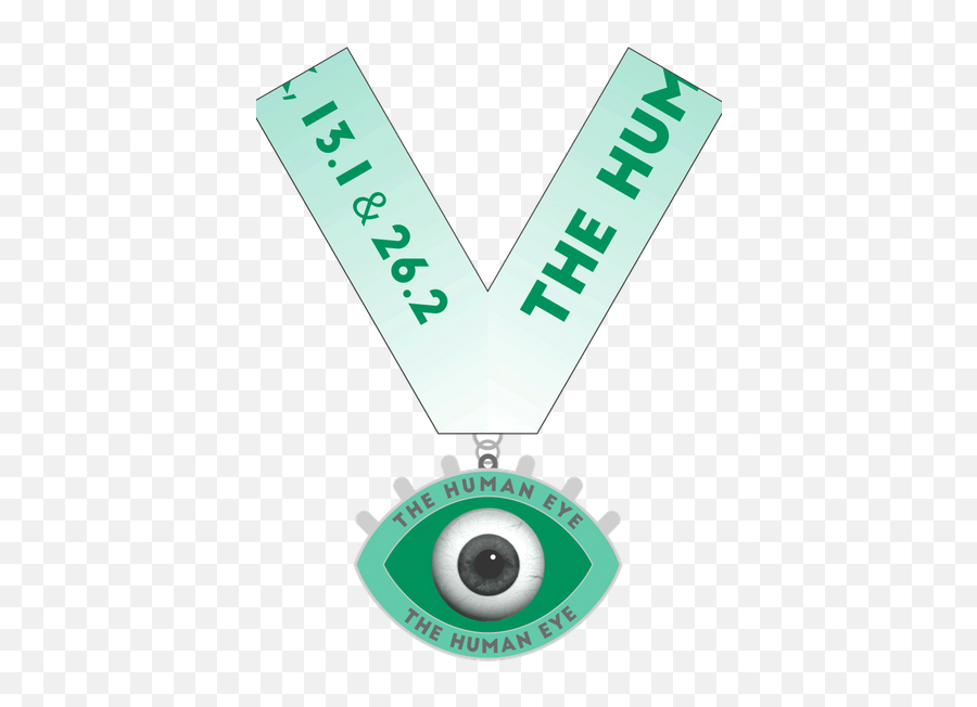 The Human Eyes 1 Mile 5k 10k 131 262 - Birmingham Medal Png,Human Eye Png