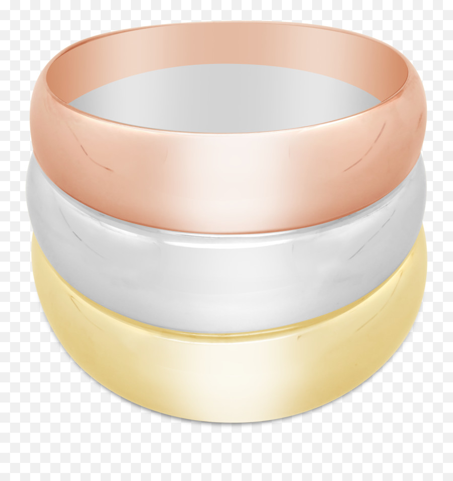 9ct Gold Tri - Colour Fancy Broad Dress Ring Circle Png,Coffee Ring Png