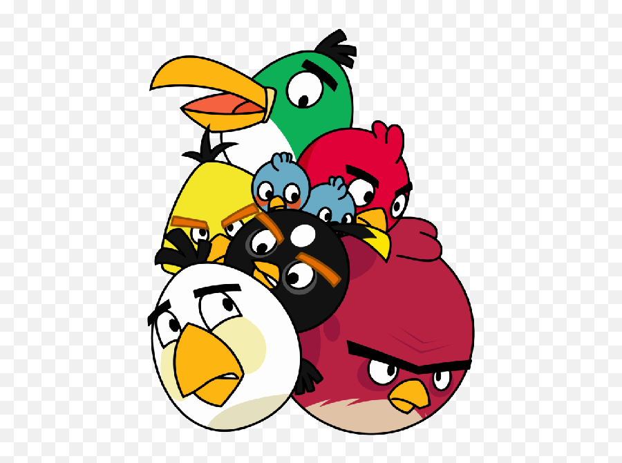 Video Game Character Clipart - Angry Birds Png,Video Game Characters Png