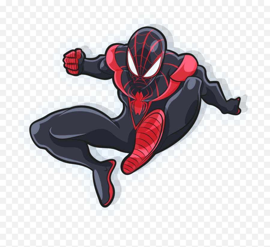 Spider - Man Miles Morales Free Wallpaper Brandung Media Cartoon Png,Spiderman Logo Transparent