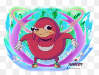 Download Ugandan Knuckles Brudda - Cartoon PNG Image with No