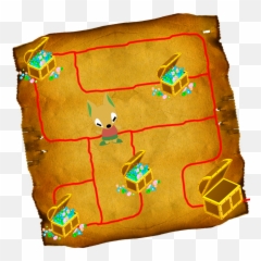 Simple Treasure Map - Clipart Best Map Png,Treasure Map Png