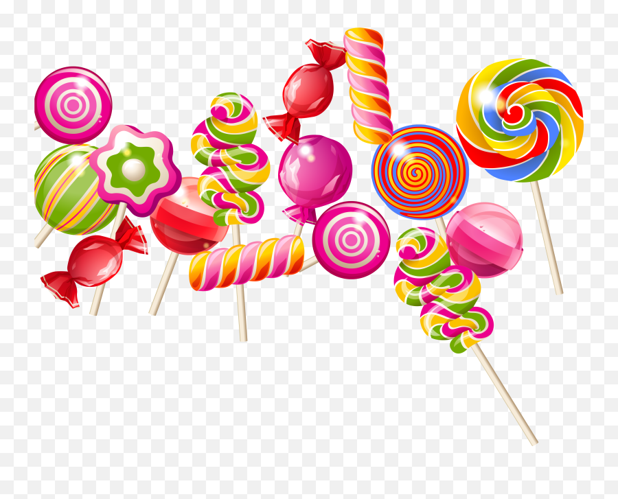 Candy Cane Taffy Transprent Png - Candy Clipart,Lolipop Png