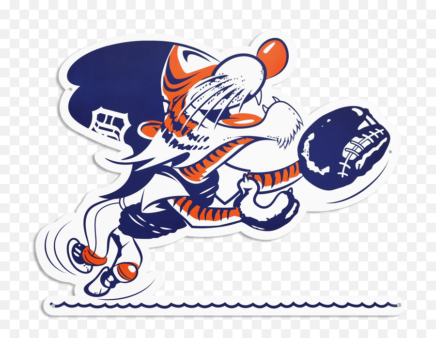 Download Detroit Tigers Kitty Logos - Detroit Tigers Swinging Kitty Png,Detroit Tigers Logo Png