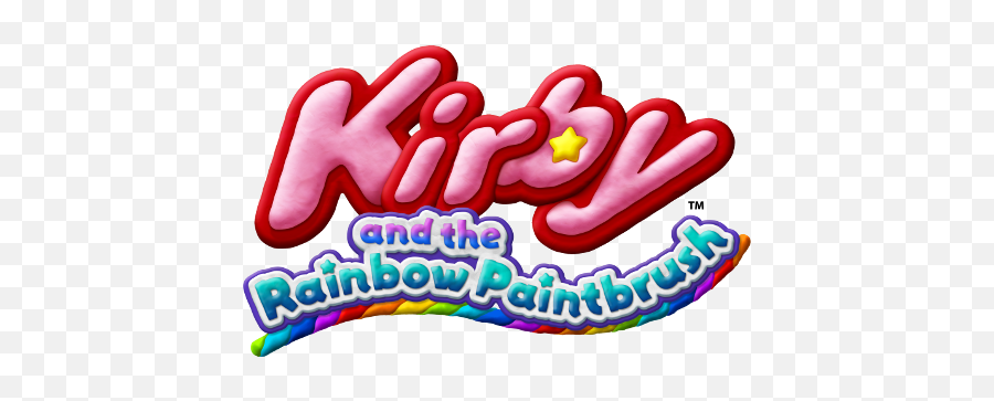 Kirby And The Rainbow Curse - Kirby And The Rainbow Curse Png,Paintbrush Logo