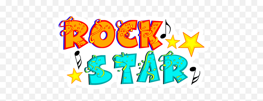 Download Rock Star Sticker - You Are Star Stickers Png Image You Rock No Background,Star Sticker Png