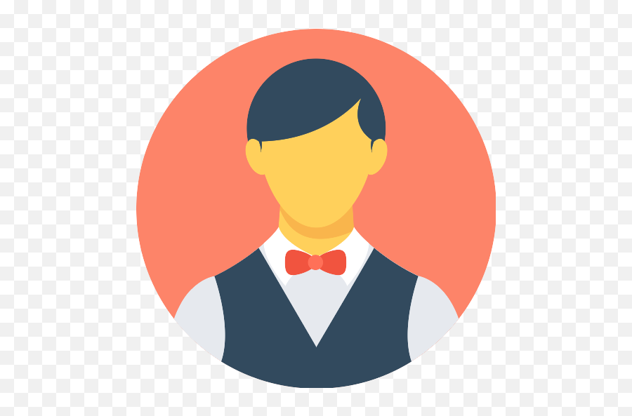 Waiter Vector Svg Icon - Transparent Hotel Staff Icon Png,Waiter Png