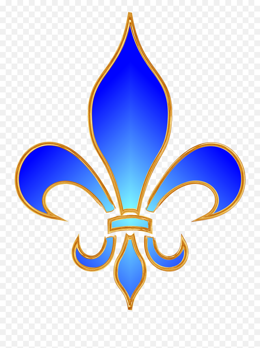 Download Fleur De Lis Png Image With No - Fleur De Lis Blue,Fleur De Lis Png