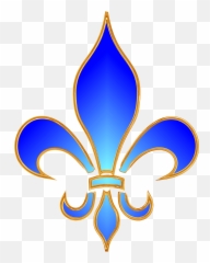 Download Fleur De Lis Png Image With No - Fleur De Lis Blue,Fleur De Lis Png